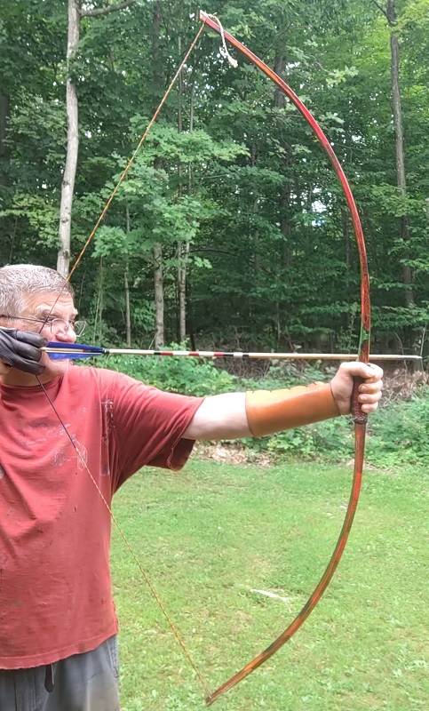 Solid Hickory Longbow Built Using a Rudder Bow Kit - Part 1 